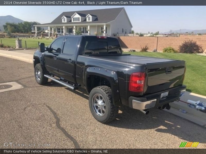 Black / Light Titanium/Dark Titanium 2014 Chevrolet Silverado 3500HD LTZ Crew Cab 4x4