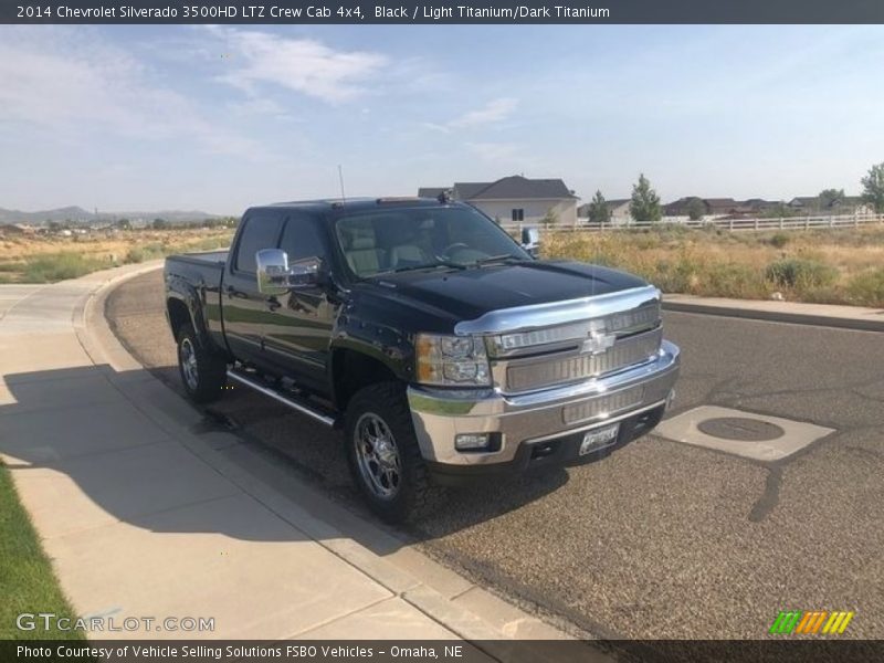 Black / Light Titanium/Dark Titanium 2014 Chevrolet Silverado 3500HD LTZ Crew Cab 4x4