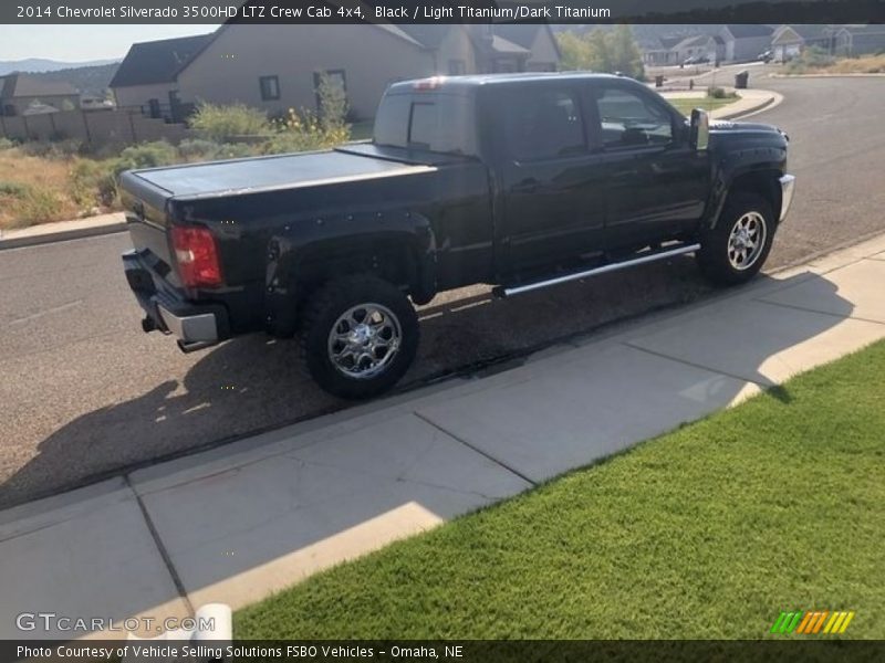 Black / Light Titanium/Dark Titanium 2014 Chevrolet Silverado 3500HD LTZ Crew Cab 4x4