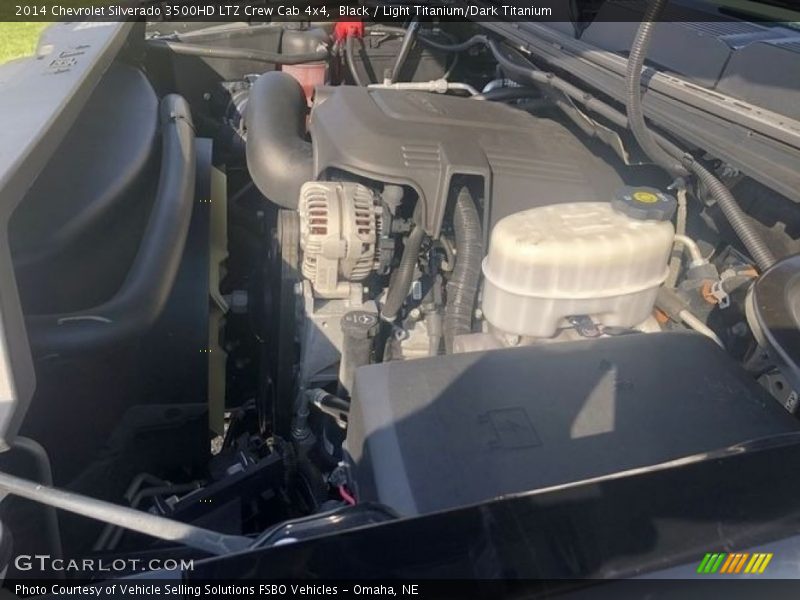 Black / Light Titanium/Dark Titanium 2014 Chevrolet Silverado 3500HD LTZ Crew Cab 4x4