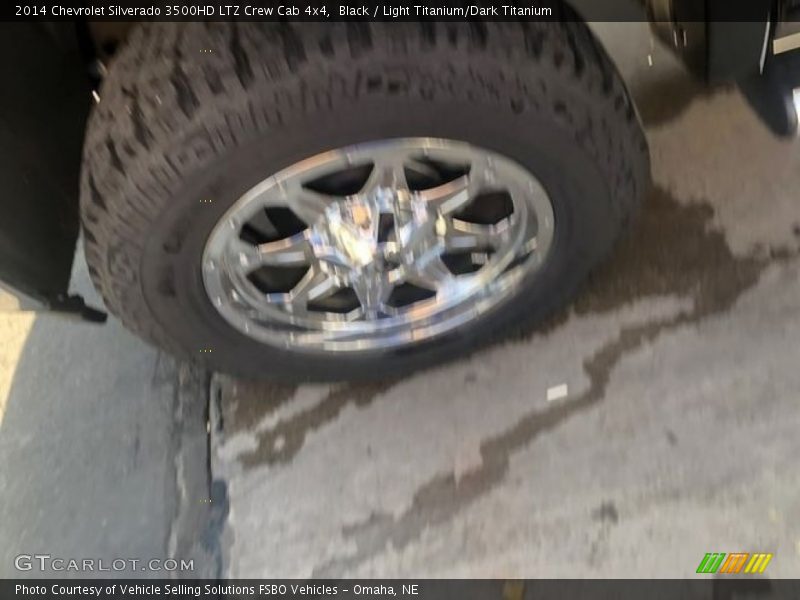 Black / Light Titanium/Dark Titanium 2014 Chevrolet Silverado 3500HD LTZ Crew Cab 4x4