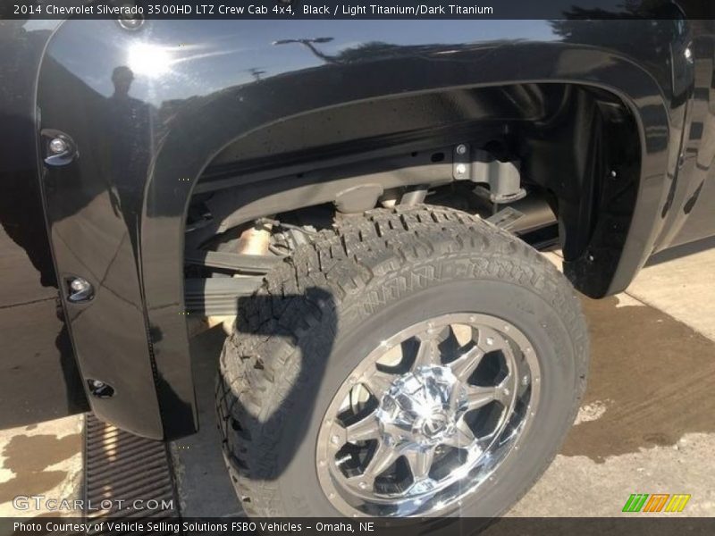 Black / Light Titanium/Dark Titanium 2014 Chevrolet Silverado 3500HD LTZ Crew Cab 4x4
