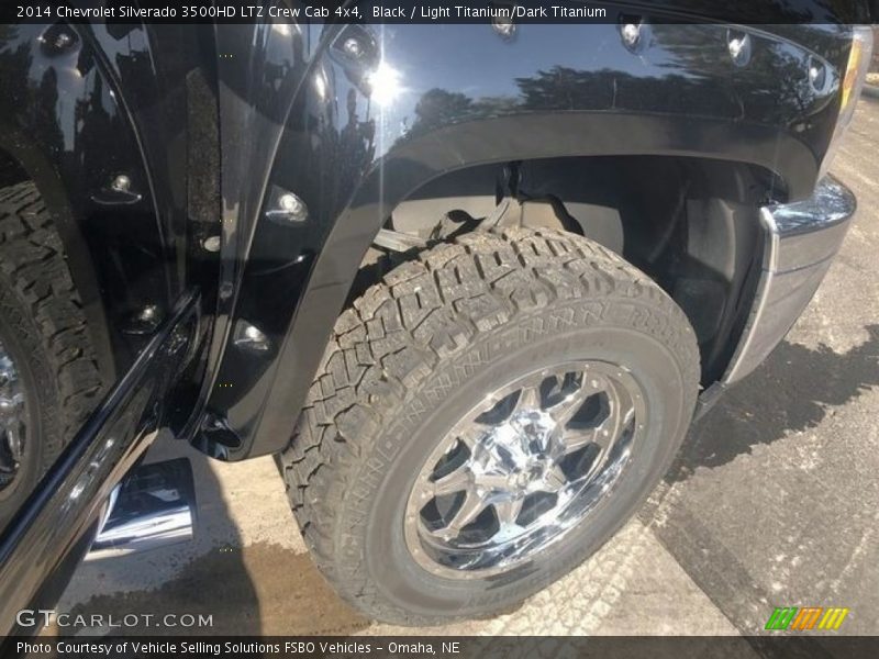 Black / Light Titanium/Dark Titanium 2014 Chevrolet Silverado 3500HD LTZ Crew Cab 4x4