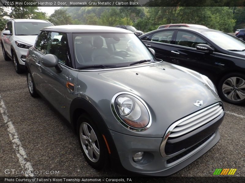 Moonwalk Gray Metallic / Carbon Black 2015 Mini Cooper Hardtop 2 Door