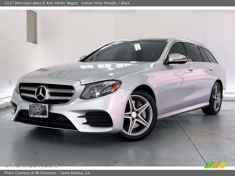 Iridium Silver Metallic / Black 2017 Mercedes-Benz E 400 4Matic Wagon