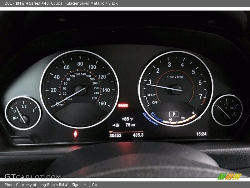  2017 4 Series 440i Coupe 440i Coupe Gauges