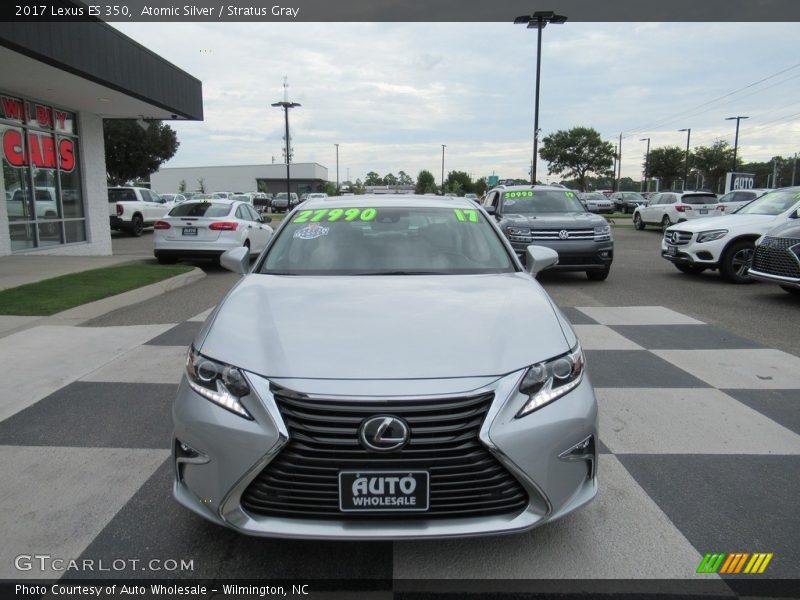 Atomic Silver / Stratus Gray 2017 Lexus ES 350