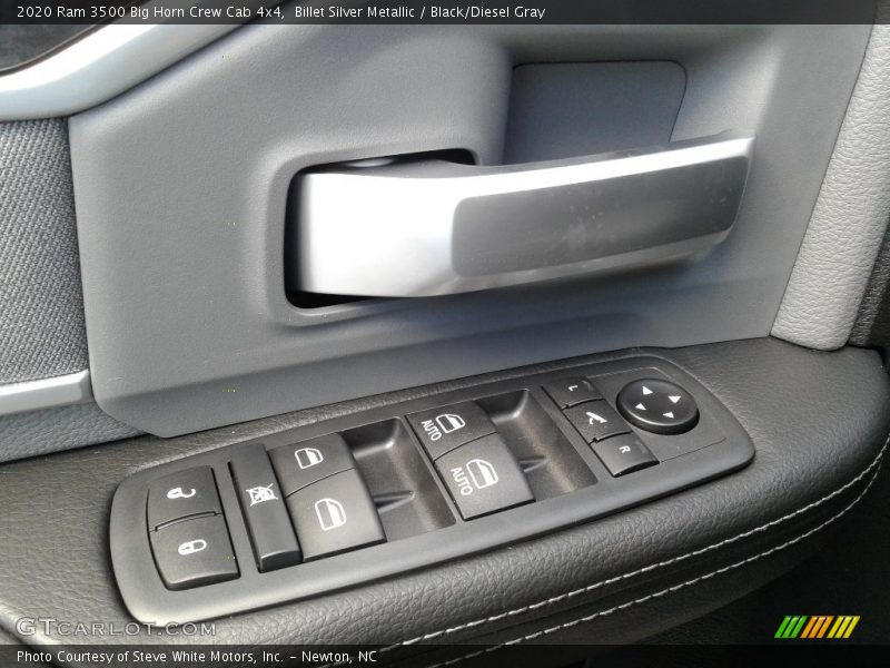 Billet Silver Metallic / Black/Diesel Gray 2020 Ram 3500 Big Horn Crew Cab 4x4