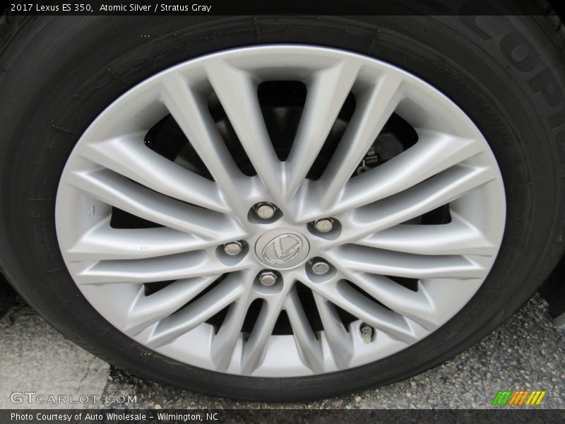 Atomic Silver / Stratus Gray 2017 Lexus ES 350