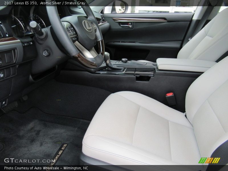 Atomic Silver / Stratus Gray 2017 Lexus ES 350