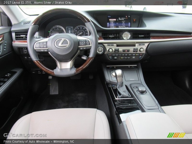 Atomic Silver / Stratus Gray 2017 Lexus ES 350