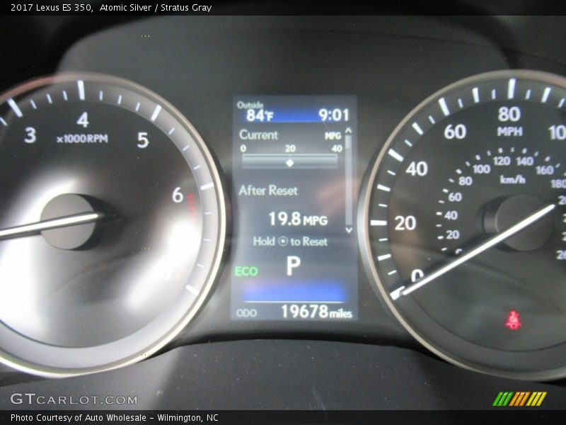 Atomic Silver / Stratus Gray 2017 Lexus ES 350