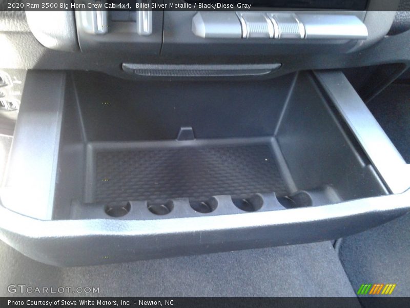 Billet Silver Metallic / Black/Diesel Gray 2020 Ram 3500 Big Horn Crew Cab 4x4