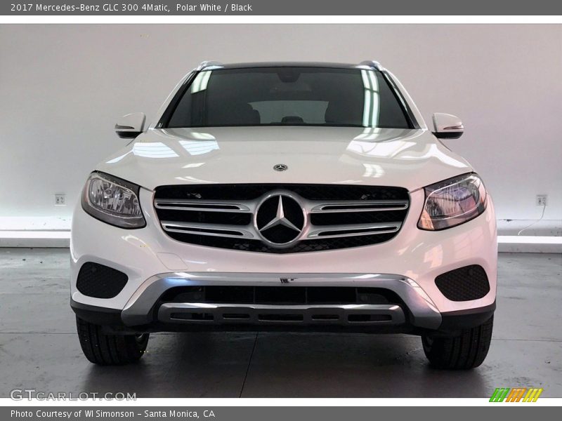 Polar White / Black 2017 Mercedes-Benz GLC 300 4Matic