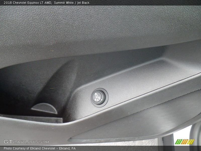Summit White / Jet Black 2018 Chevrolet Equinox LT AWD