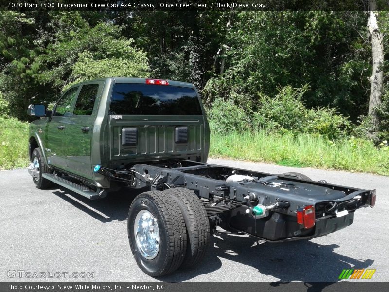 Olive Green Pearl / Black/Diesel Gray 2020 Ram 3500 Tradesman Crew Cab 4x4 Chassis