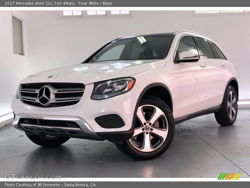 Polar White / Black 2017 Mercedes-Benz GLC 300 4Matic