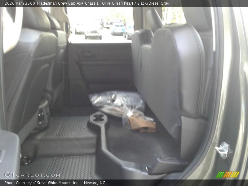 Olive Green Pearl / Black/Diesel Gray 2020 Ram 3500 Tradesman Crew Cab 4x4 Chassis