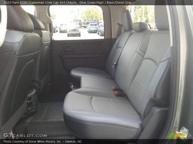 Olive Green Pearl / Black/Diesel Gray 2020 Ram 3500 Tradesman Crew Cab 4x4 Chassis