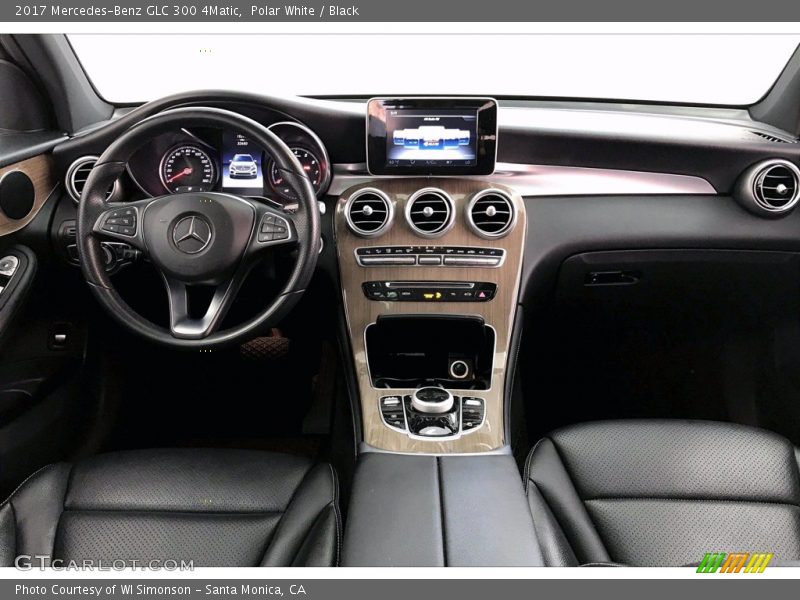 Polar White / Black 2017 Mercedes-Benz GLC 300 4Matic