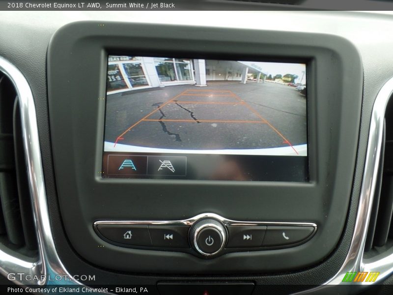 Summit White / Jet Black 2018 Chevrolet Equinox LT AWD