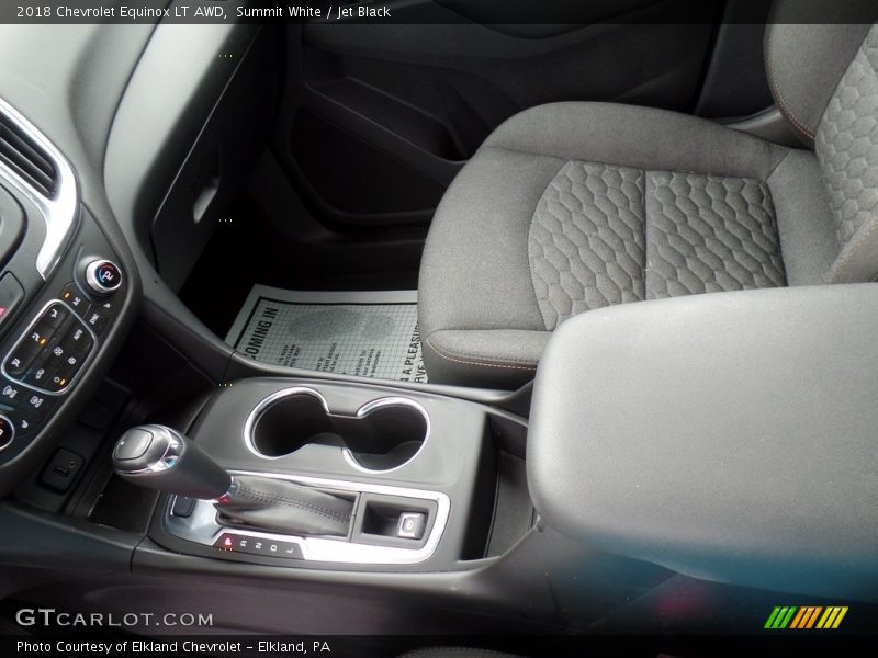 Summit White / Jet Black 2018 Chevrolet Equinox LT AWD