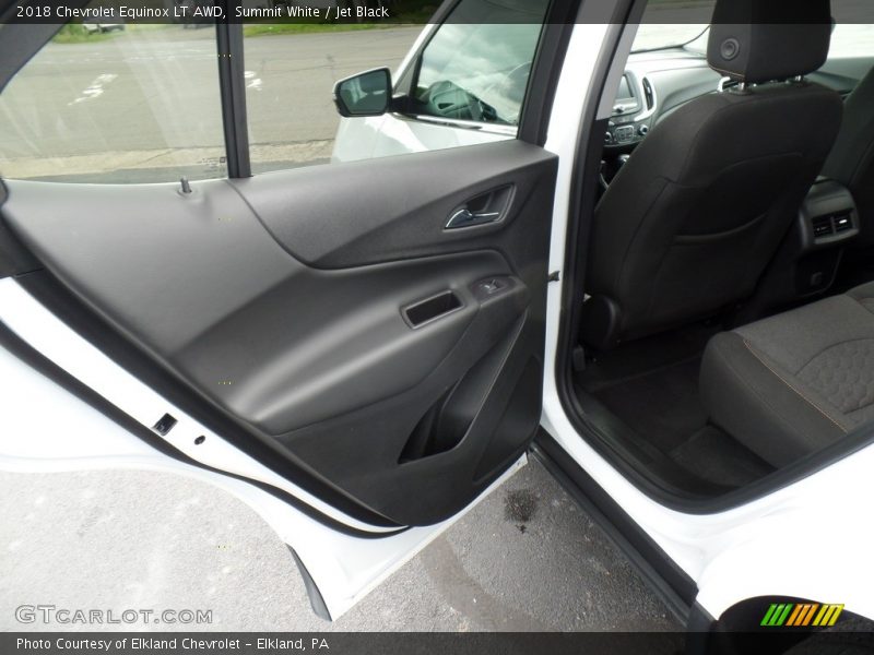 Summit White / Jet Black 2018 Chevrolet Equinox LT AWD