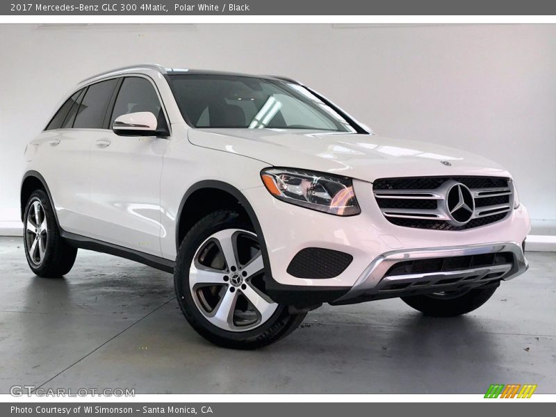 Polar White / Black 2017 Mercedes-Benz GLC 300 4Matic