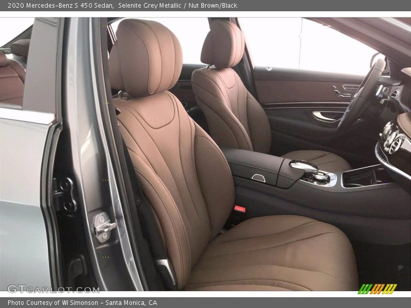 Selenite Grey Metallic / Nut Brown/Black 2020 Mercedes-Benz S 450 Sedan