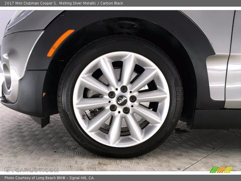 Melting Silver Metallic / Carbon Black 2017 Mini Clubman Cooper S