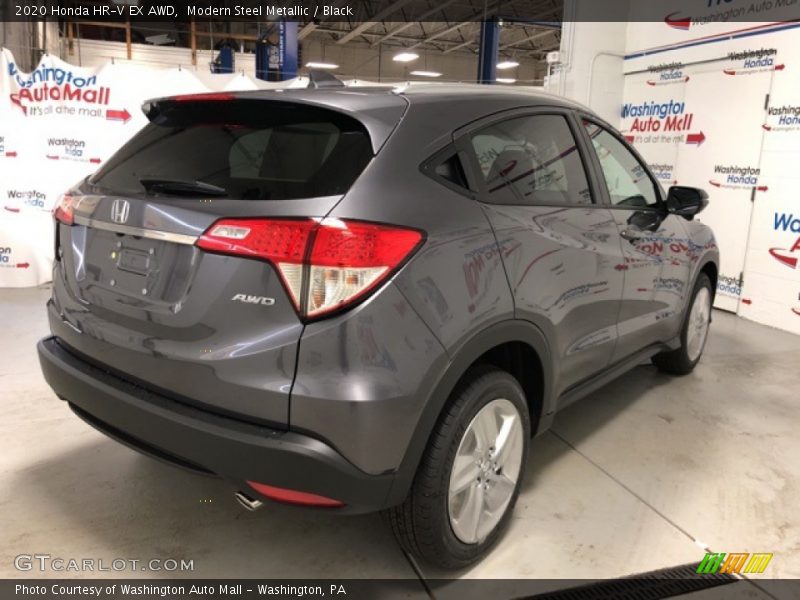 Modern Steel Metallic / Black 2020 Honda HR-V EX AWD