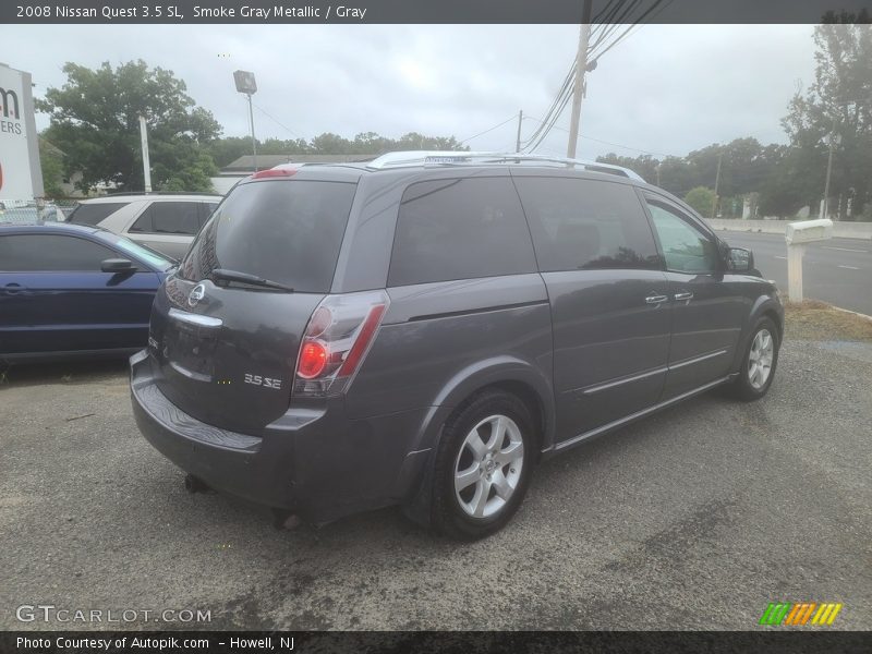 Smoke Gray Metallic / Gray 2008 Nissan Quest 3.5 SL