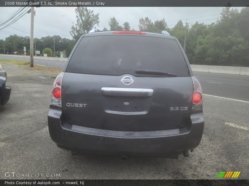 Smoke Gray Metallic / Gray 2008 Nissan Quest 3.5 SL