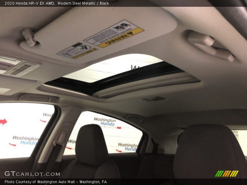 Modern Steel Metallic / Black 2020 Honda HR-V EX AWD