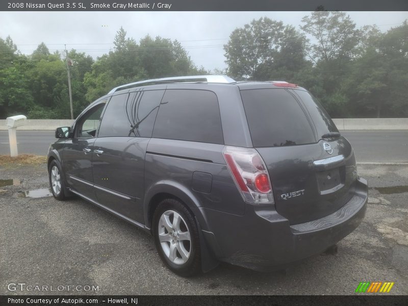 Smoke Gray Metallic / Gray 2008 Nissan Quest 3.5 SL
