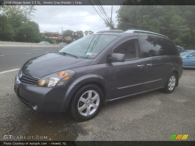 Smoke Gray Metallic / Gray 2008 Nissan Quest 3.5 SL