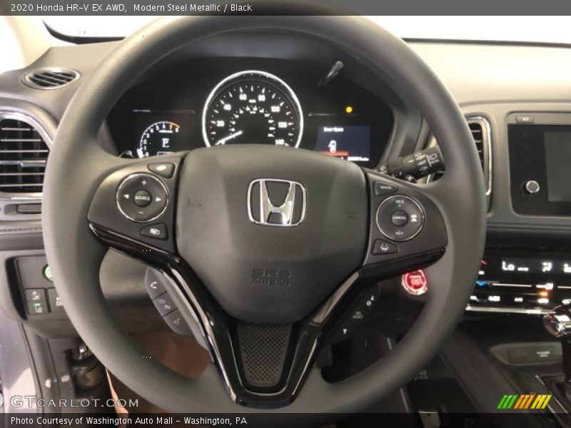 Modern Steel Metallic / Black 2020 Honda HR-V EX AWD