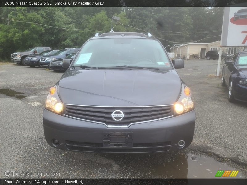 Smoke Gray Metallic / Gray 2008 Nissan Quest 3.5 SL