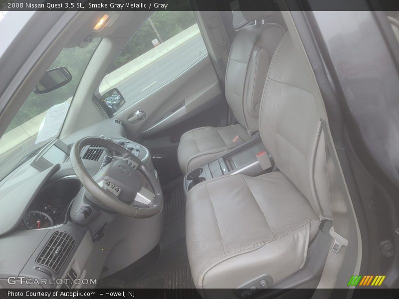 Smoke Gray Metallic / Gray 2008 Nissan Quest 3.5 SL