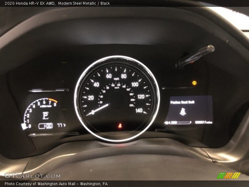 Modern Steel Metallic / Black 2020 Honda HR-V EX AWD