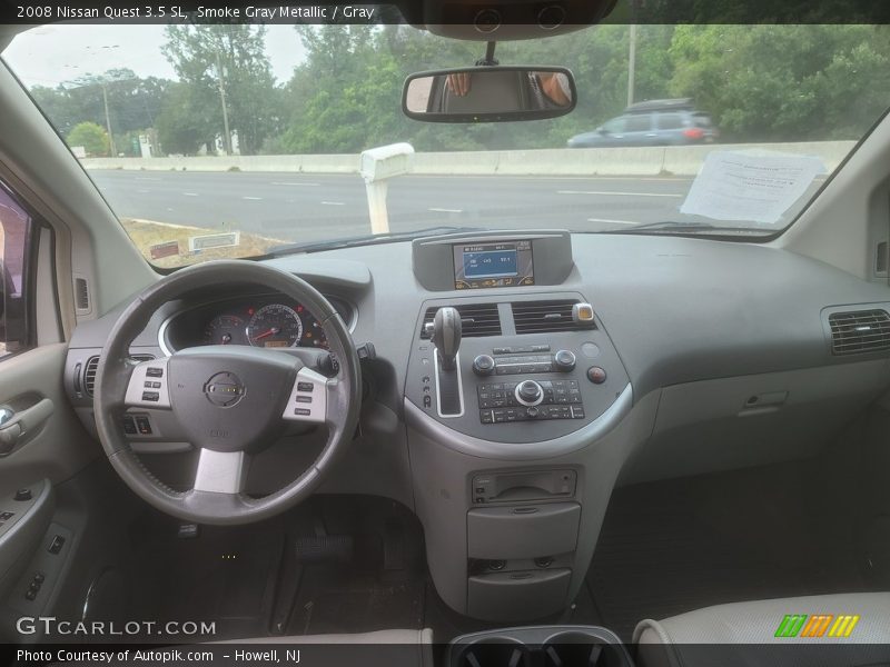 Smoke Gray Metallic / Gray 2008 Nissan Quest 3.5 SL