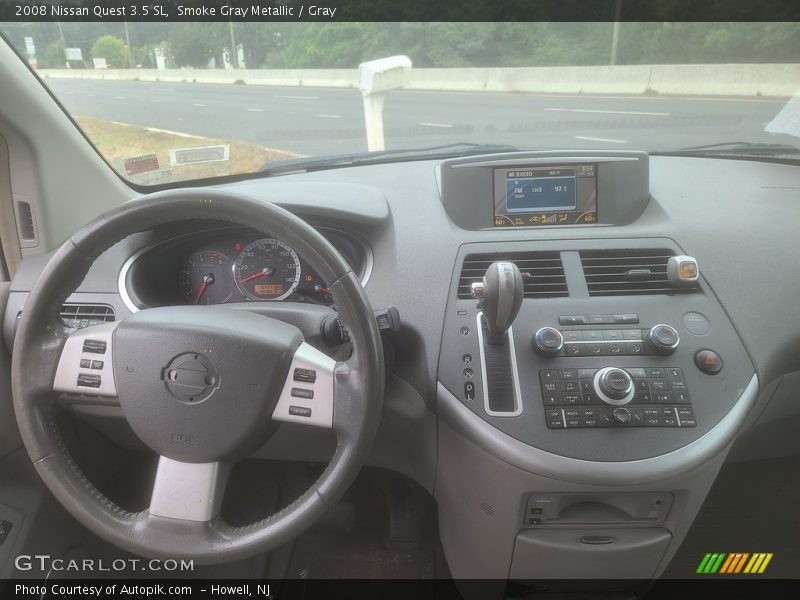Smoke Gray Metallic / Gray 2008 Nissan Quest 3.5 SL