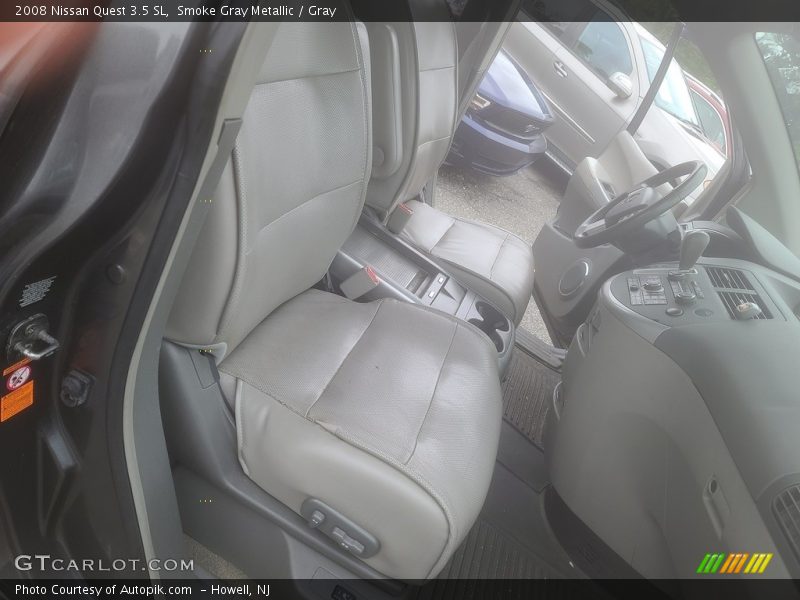 Smoke Gray Metallic / Gray 2008 Nissan Quest 3.5 SL