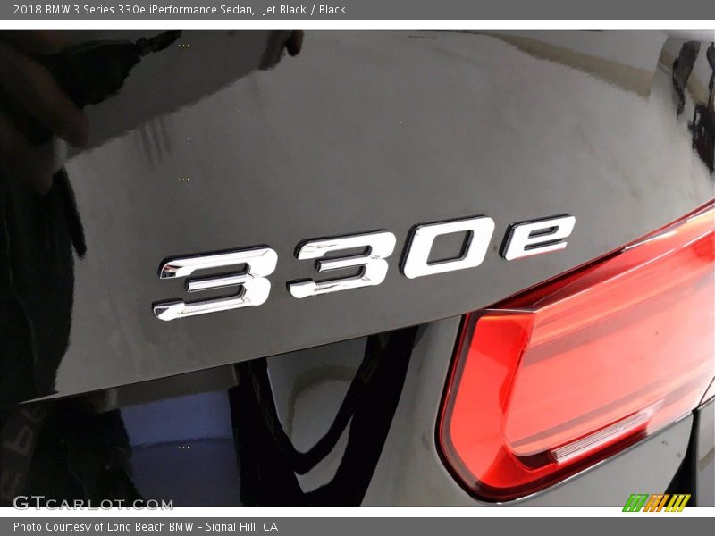 Jet Black / Black 2018 BMW 3 Series 330e iPerformance Sedan
