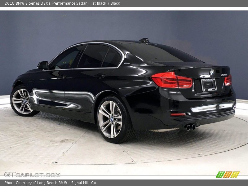 Jet Black / Black 2018 BMW 3 Series 330e iPerformance Sedan