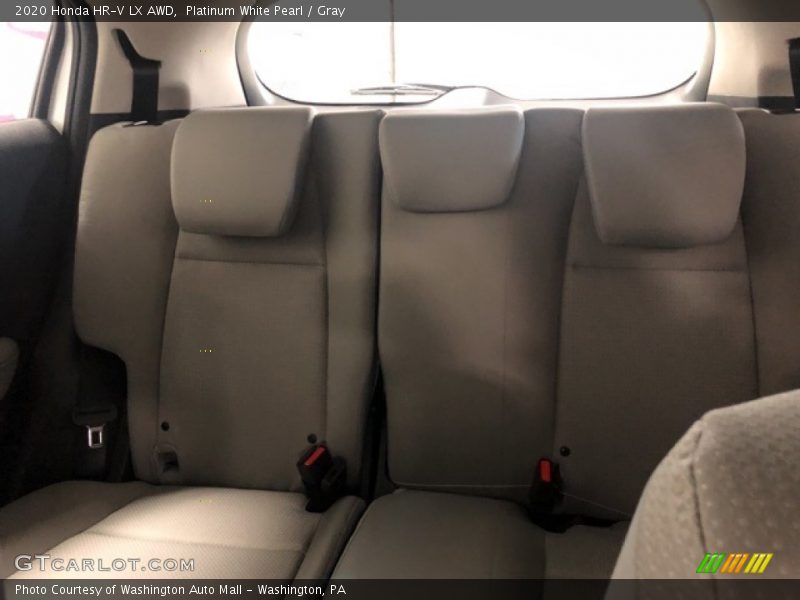 Platinum White Pearl / Gray 2020 Honda HR-V LX AWD