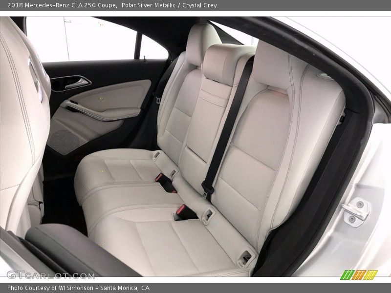 Polar Silver Metallic / Crystal Grey 2018 Mercedes-Benz CLA 250 Coupe