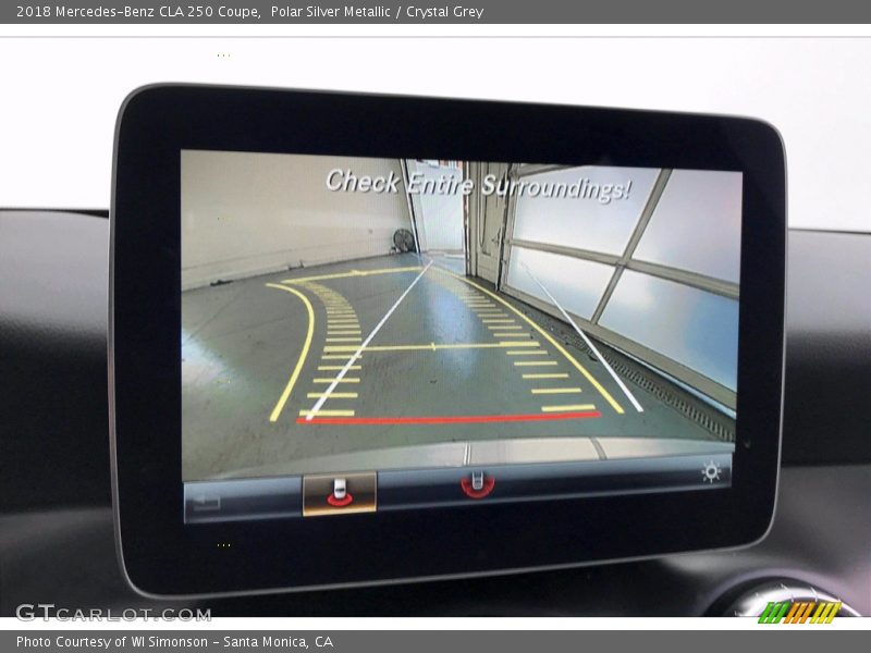 Polar Silver Metallic / Crystal Grey 2018 Mercedes-Benz CLA 250 Coupe