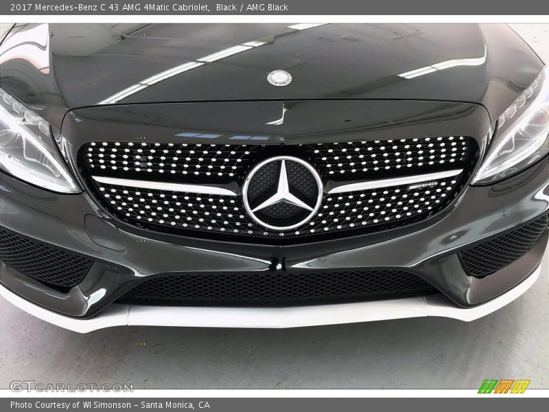 Black / AMG Black 2017 Mercedes-Benz C 43 AMG 4Matic Cabriolet