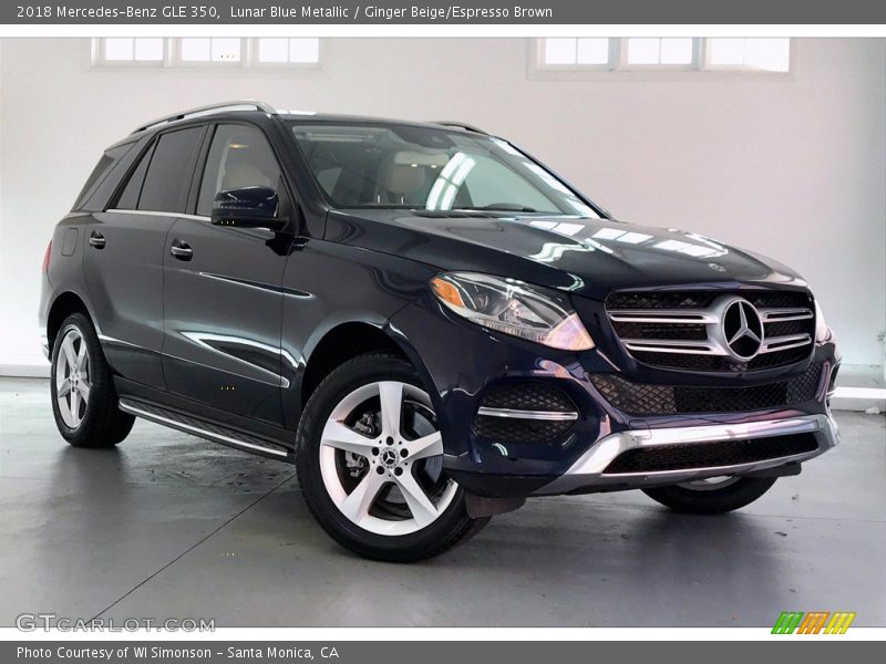 Front 3/4 View of 2018 GLE 350